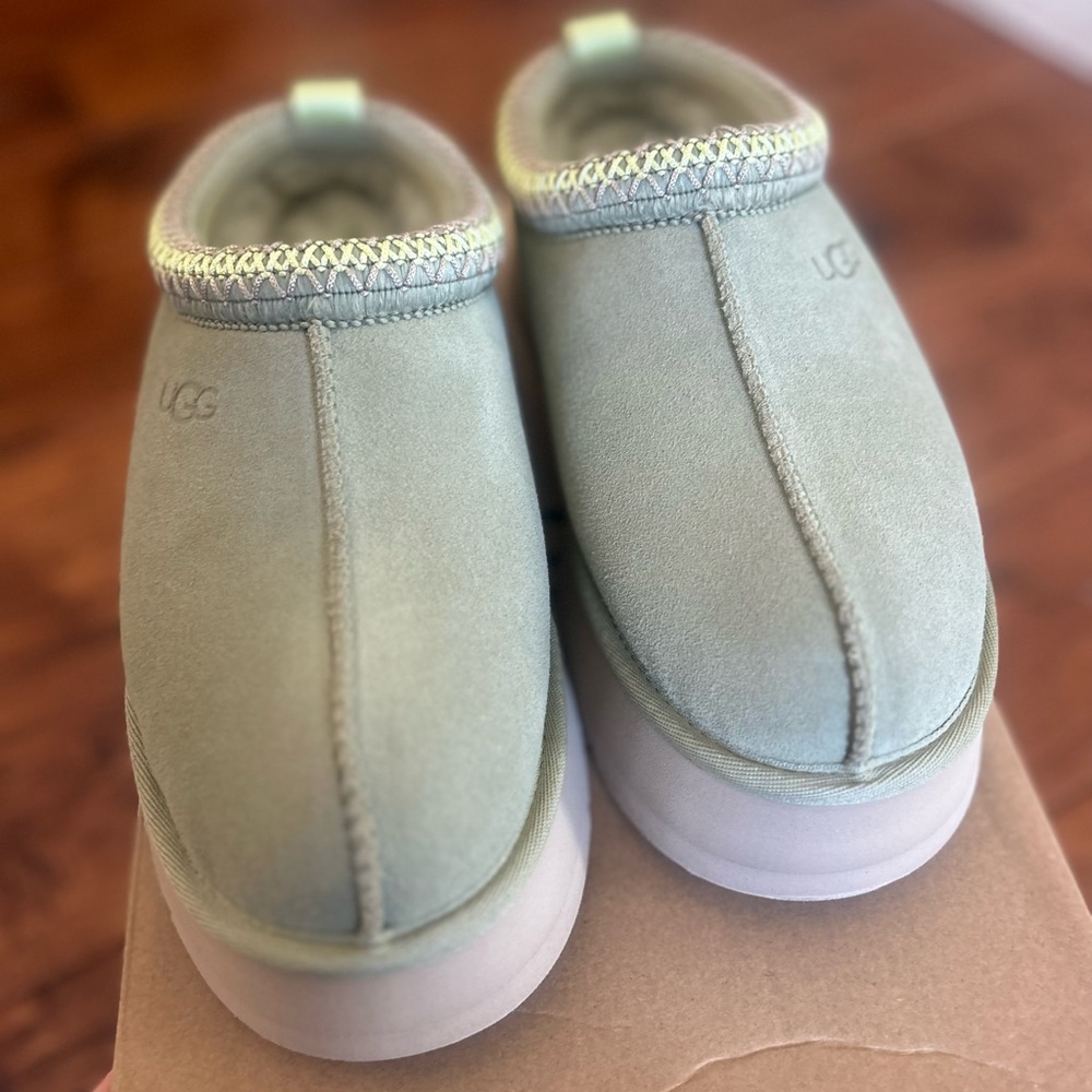 UGG WOMEN’S TAZZ II GREEN SLIP ON